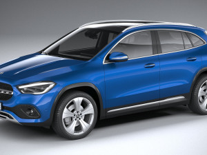 Mercedes-Benz GLA 200 2021 Model 3D