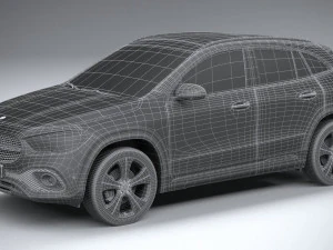 Mercedes-Benz GLA 200 2021 3D Model