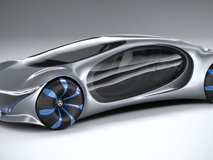 Mercedes-Benz Vision AVTR Concept 2020 3D Model