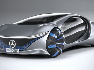 Mercedes-Benz Vision AVTR Concept 2020 3D Model