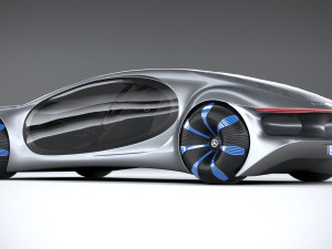 Mercedes-Benz Vision AVTR Concept 2020 3D Model