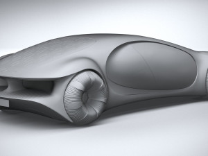 Mercedes-Benz Vision AVTR Concept 2020 3D Model