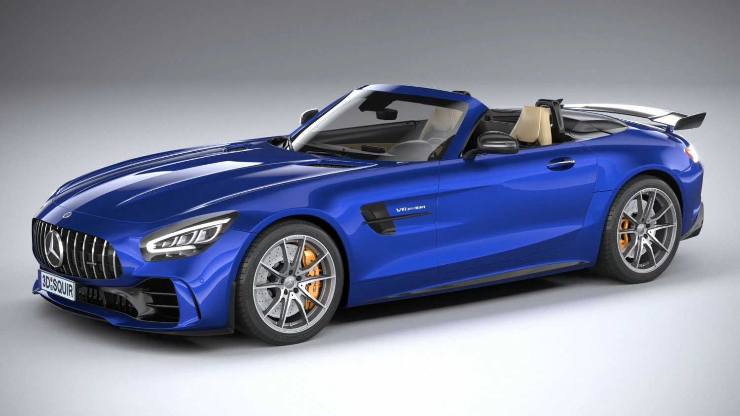 Mercedes-Benz AMG GT R Roadster 2020 Modelo 3D .c4d .max .obj .3ds .fbx .stl .blend 
