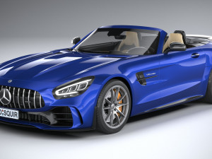 Mercedes-Benz AMG GT R Roadster 2020 3D Model