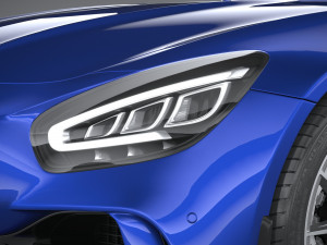Mercedes-Benz AMG GT R Roadster 2020 3D Model