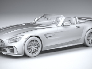 Mercedes-Benz AMG GT R Roadster 2020 3D Model