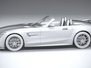 Mercedes-Benz AMG GT R Roadster 2020 3D Model