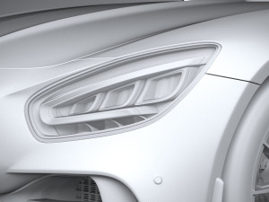 Mercedes-Benz AMG GT R Roadster 2020 3D Model