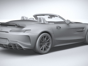 Mercedes-Benz AMG GT R Roadster 2020 3D Model