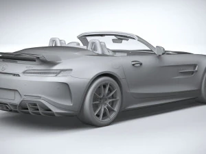 Mercedes-Benz AMG GT R Roadster 2020 Modelo 3D