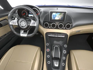 Mercedes-Benz AMG GT R Roadster 2020 Modelo 3D