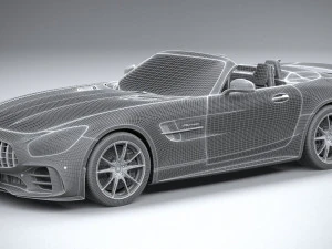 Mercedes-Benz AMG GT R Roadster 2020 Modelo 3D