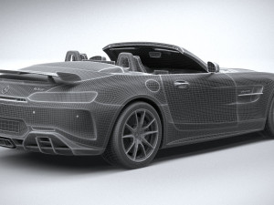 Mercedes-Benz AMG GT R Roadster 2020 3D Model