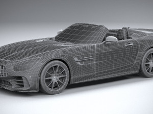Mercedes-Benz AMG GT R Roadster 2020 3D Model