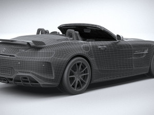 Mercedes-Benz AMG GT R Roadster 2020 3D Model