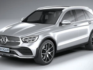 Mercedes-Benz GLC AMG 2020 3D Model