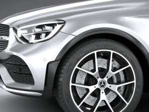 Mercedes-Benz GLC AMG 2020 3D Model