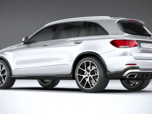 Mercedes-Benz GLC AMG 2020 3D Model
