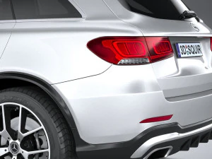 Mercedes-Benz GLC AMG 2020 3D Model