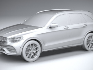 Mercedes-Benz GLC AMG 2020 Modello 3D