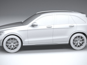 Mercedes-Benz GLC AMG 2020 Modello 3D