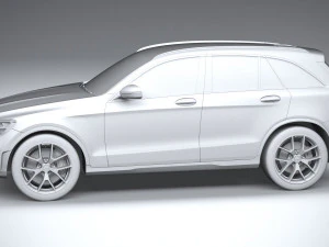 Mercedes-Benz GLC AMG 2020 3D Model