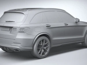 Mercedes-Benz GLC AMG 2020 3D Model