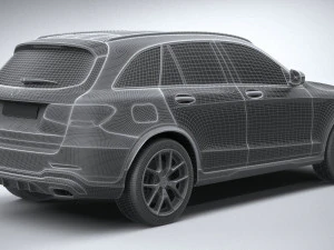 Mercedes-Benz GLC AMG 2020 3D Model