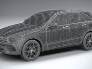 Mercedes-Benz GLC AMG 2020 3D Model