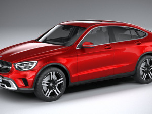 Mercedes-Benz GLC Coupe Basic 2020 3D Model