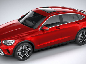 Mercedes-Benz GLC Coupe Basic 2020 3D Model