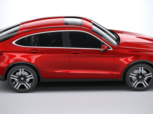 Mercedes-Benz GLC Coupe Basic 2020 3D Model