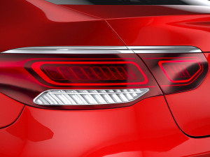 Mercedes-Benz GLC Coupe Basic 2020 3D Model