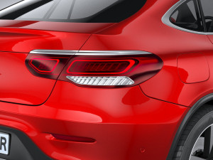 Mercedes-Benz GLC Coupe Basic 2020 3D Model