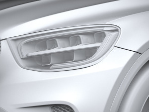 Mercedes-Benz GLC Coupe Basic 2020 3D Model