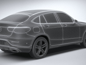 Mercedes-Benz GLC Coupe Basic 2020 3D Model