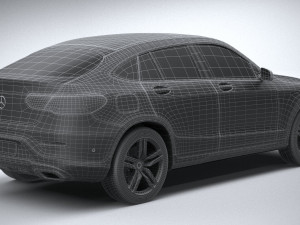 Mercedes-Benz GLC Coupe Basic 2020 3D Model