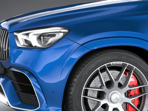 Mercedes-Benz GLE 63 AMG 2021 3D Model