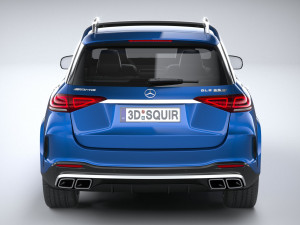 Mercedes-Benz GLE 63 AMG 2021 3Dモデル