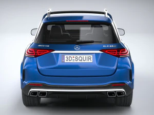 Mercedes-Benz GLE 63 AMG 2021 3D Model