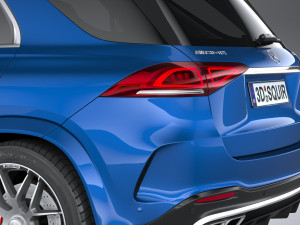 Mercedes-Benz GLE 63 AMG 2021 3Dモデル
