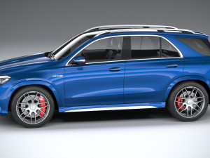Mercedes-Benz GLE 63 AMG 2021 3Dモデル