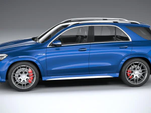 Mercedes-Benz GLE 63 AMG 2021 3D Model