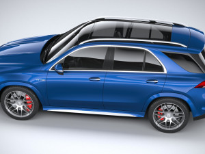 Mercedes-Benz GLE 63 AMG 2021 3Dモデル