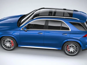 Mercedes-Benz GLE 63 AMG 2021 3D Model