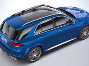 Mercedes-Benz GLE 63 AMG 2021 3Dモデル