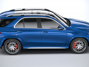 Mercedes-Benz GLE 63 AMG 2021 3Dモデル