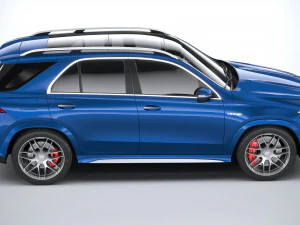 Mercedes-Benz GLE 63 AMG 2021 3D Model