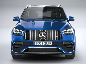 Mercedes-Benz GLE 63 AMG 2021 3Dモデル