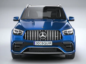 Mercedes-Benz GLE 63 AMG 2021 3D Model